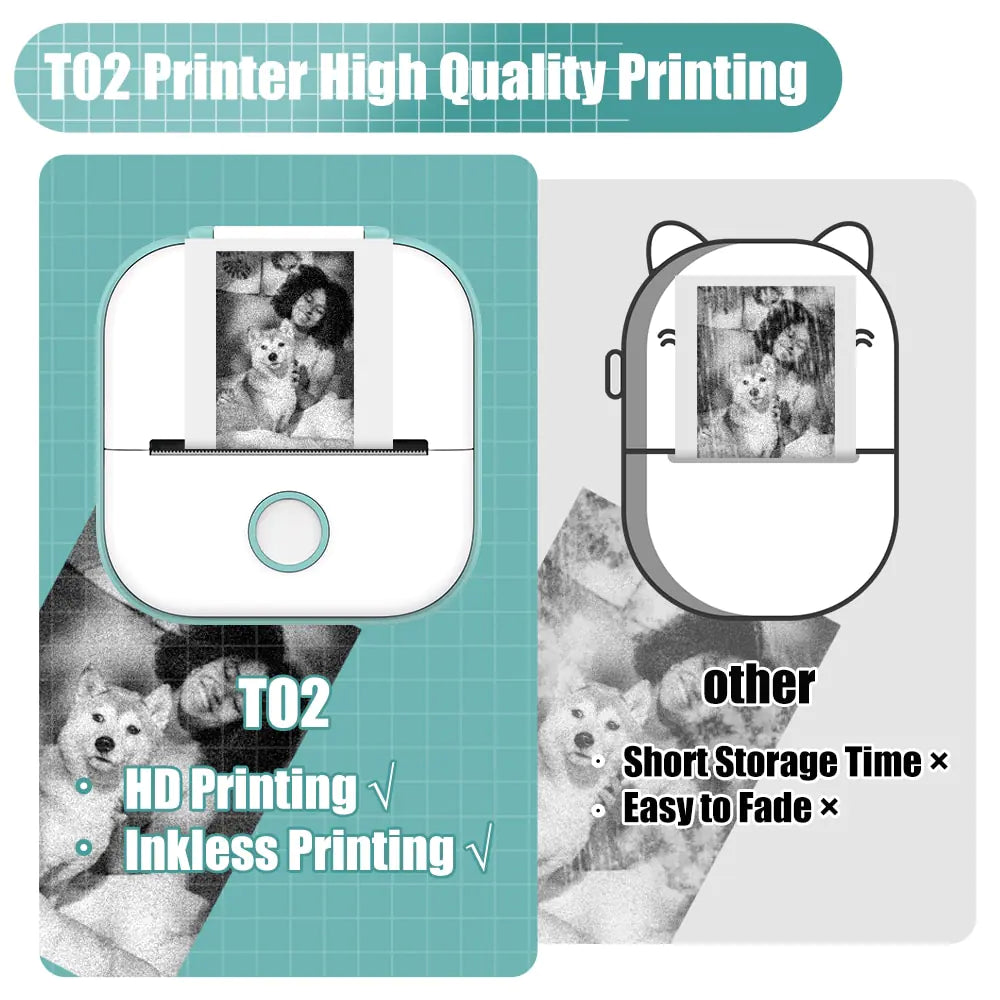 Mini Printer Print Anywhere