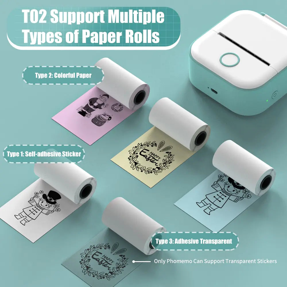 Mini Printer Print Anywhere